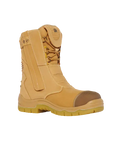 King Gee Bennu Rigger 9" Side Zip Work Boots Wheat K27173 