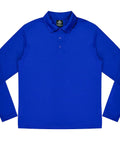 Aussie Pacific Botany Men's Long Sleeve Polo Shirt 1316 Casual Wear Aussie Pacific Royal S 
