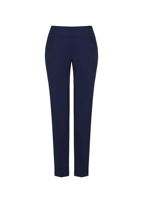 Biz Corporates Womens Bandless Slimline Pant 10721 - Flash Uniforms 