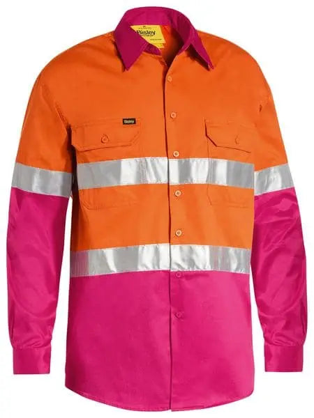 Bisley 3M Taped Cool Lightweight Hi Vis Shirt BS6696T - Allsorts Workwear