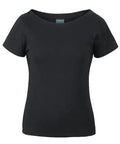 C Of C  Ladies S/S Boat Neck Tee 1BTS - Allsorts Workwear
