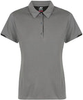 Aussie Pacific Ladies Morris Polo Shirt 2317  Aussie Pacific BLACK/WHITE 6 