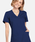 Cherokee Original Women's Mock Wrap Scrub Top WW650  Simply Scrubs Australia