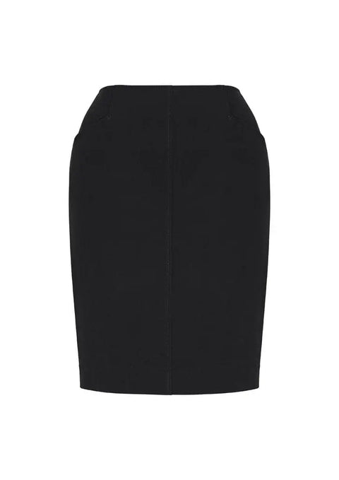 Biz Corporates Womens Bandless Pencil Skirt 20717 - Flash Uniforms 