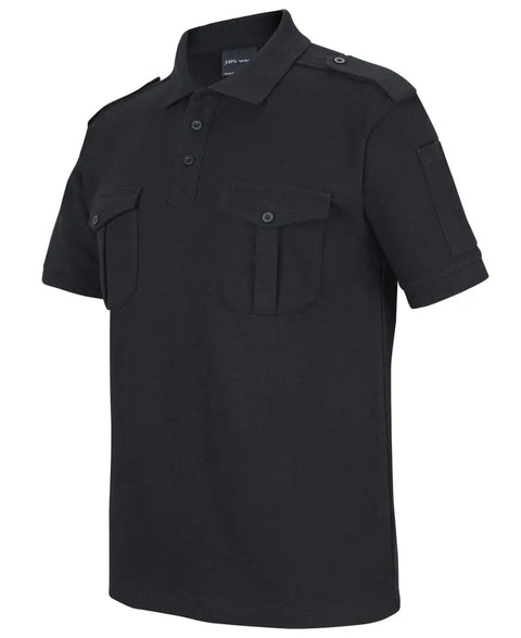 Jb's Short Sleeve Epaulette Polo Shirt 210ES - Allsorts Workwear