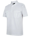 Jb's Short Sleeve Epaulette Polo Shirt 210ES - Allsorts Workwear