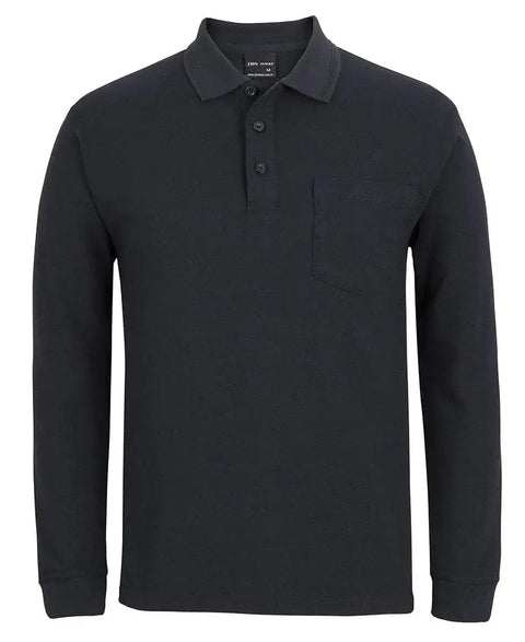 JB's  210 L/S POCKET POLO 210PL Metro Workwear.