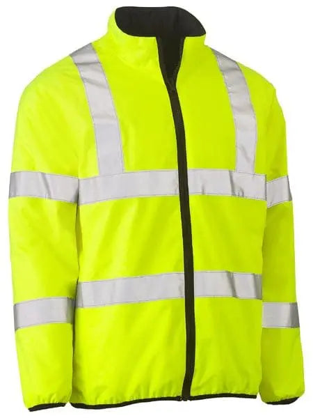 Bisley Workwear Taped Hi Vis Reversible Puffer Jacket BJ6350HT - Allsorts Workwear