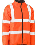 Bisley Workwear Taped Hi Vis Reversible Puffer Jacket BJ6350HT - Allsorts Workwear