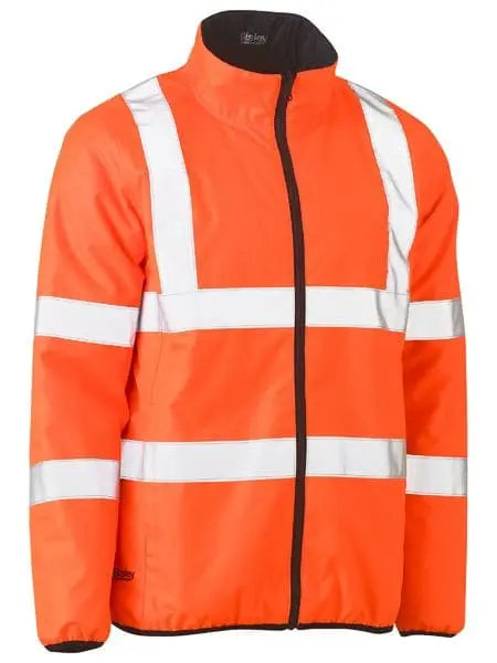 Bisley Workwear Taped Hi Vis Reversible Puffer Jacket BJ6350HT - Allsorts Workwear