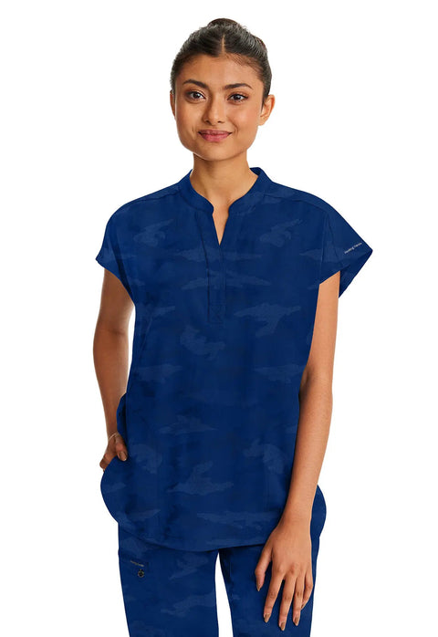 Healing Hands Journey Camo Women's Scrub Top 2352  Simply Scrubs Australia