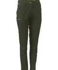 Bisley Women's Mid Rise Stretch Cotton Pants BPL6015 - Allsorts Workwear
