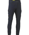 Bisley Flx And Move™ Stretch Denim Cargo Cuffed Pants BPC6335 - Allsorts Workwear