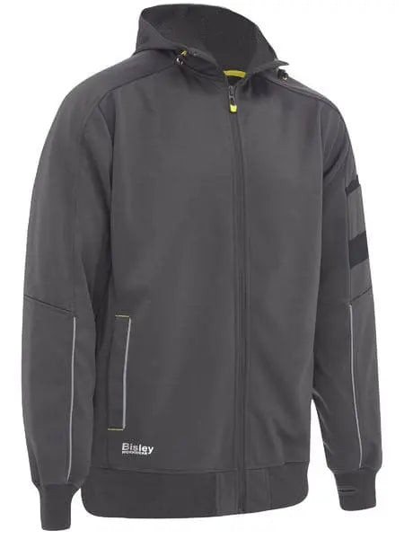 Bisley Work Fleece Zip-front Hoodie With Sherpa Lining BK6925 - Allsorts Workwear