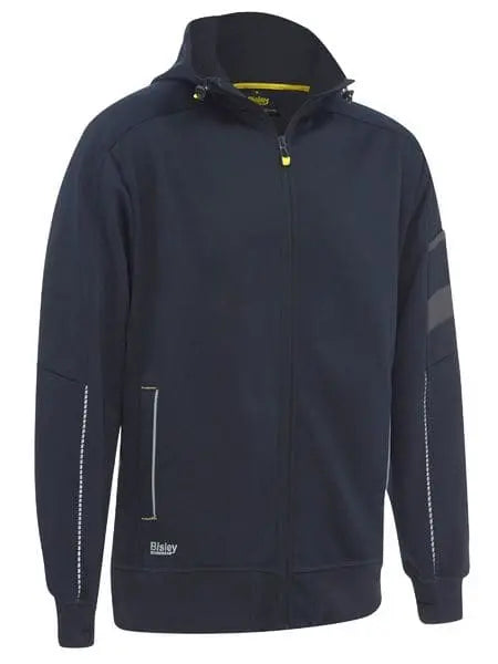 Bisley Work Fleece Zip-front Hoodie With Sherpa Lining BK6925 - Allsorts Workwear