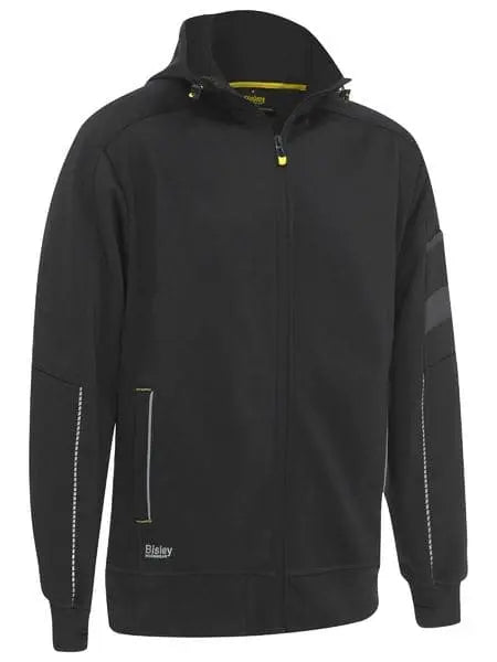Bisley Work Fleece Zip-front Hoodie With Sherpa Lining BK6925 - Allsorts Workwear