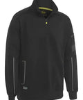 Bisley Work Fleece 1/4 Zip Pullover With Sherpa Lining BK6924 - Allsorts Workwear