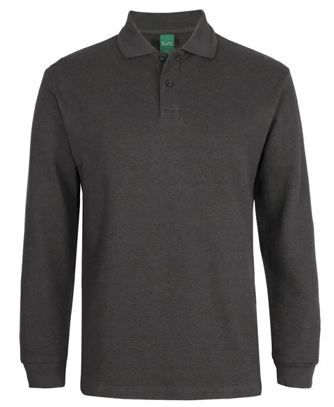 Jb's Popcorn Cotton Long sleeve Polo Shirt 2PCL Jb's Wear