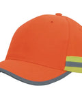 Headwear Hivis Cap 2 Tone Reflective Trim X12 - 3030 - Allsorts Workwear