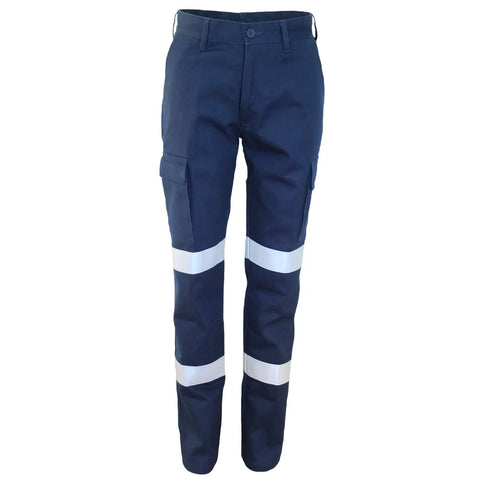 Ladies Double Hoops Taped Cargo Pants - 3330 - Allsorts Workwear
