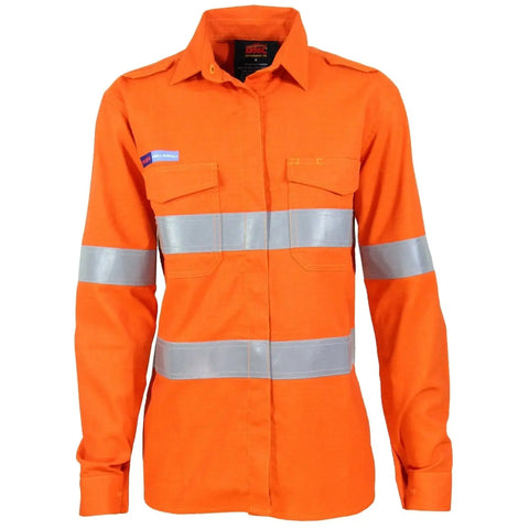 Ladies Flamearc Hrc2 D/n Shirt - 3459 Metro Workwear.