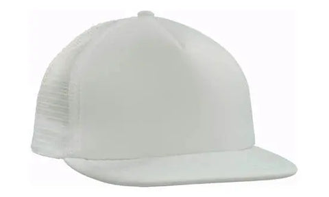 Headwear Mesh Back Cap W/flat Peak X12 - 3806 - Allsorts Workwear