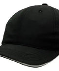 Headwear Spring Woven Cap With Strap & Clip X12 - 3817 - Allsorts Workwear