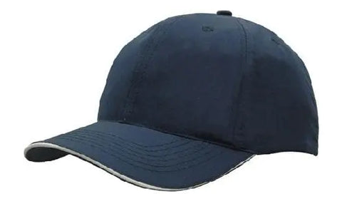 Headwear Spring Woven Cap With Strap & Clip X12 - 3817 - Allsorts Workwear