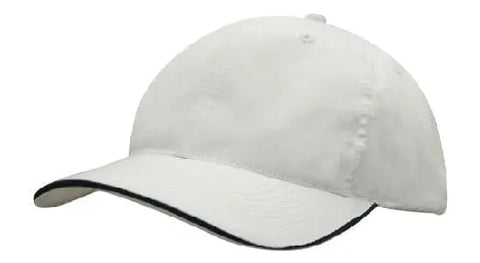 Headwear Spring Woven Cap With Strap & Clip X12 - 3817 - Allsorts Workwear