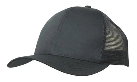 Headwear Mesh Back Breathable P/twill 3819 Caps X12 - 3819 - Allsorts Workwear