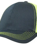 Headwear Mesh Back Breathable P/twill 3819 Caps X12 - 3819 - Allsorts Workwear