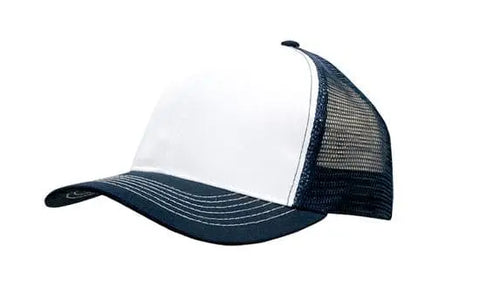 Headwear Mesh Back Breathable P/twill 3819 Caps X12 - 3819 - Allsorts Workwear