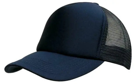 Headwear Kids Mesh Back B/ball Cap X12 - 3822 - Allsorts Workwear