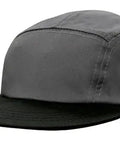 Headwear Square Front Flat Peak Cotton Cap X12 - 3899 - Allsorts Workwear