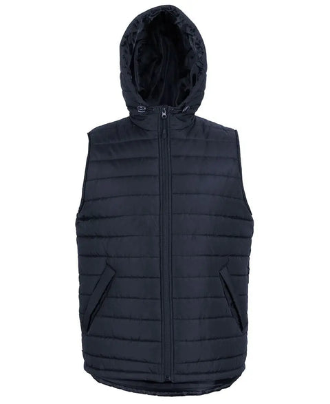 Jb's Hooded Puffer Vest 3AHV - Allsorts Workwear