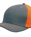 Headwear Brushed Heavy Cotton 2 Tone Cap X12 - 4001 - Allsorts Workwear