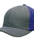 Headwear Brushed Heavy Cotton 2 Tone Cap X12 - 4001 - Allsorts Workwear