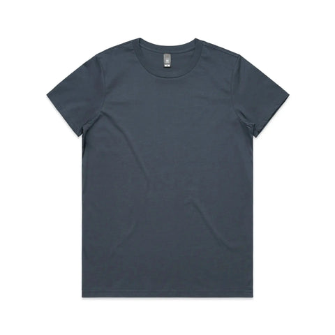 As Colour Women's maple tee 4001 Casual Wear As Colour PETROL BLUE XSM 