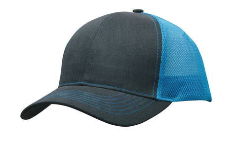Headwear Bhc With Mesh 2 Tone Cap X12 - 4002 - Allsorts Workwear