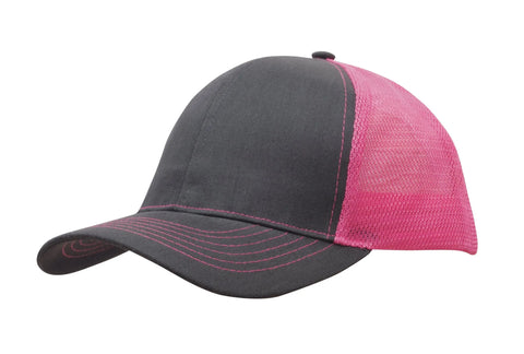 Headwear Bhc With Mesh 2 Tone Cap X12 - 4002 - Allsorts Workwear