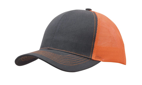Headwear Bhc With Mesh 2 Tone Cap X12 - 4002 - Allsorts Workwear