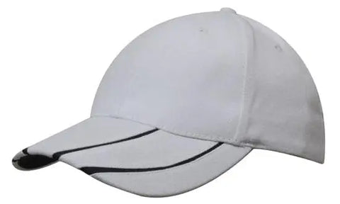 Headwear Bhc Cap With Peak Inserts X12 - 4018 - Allsorts Workwear