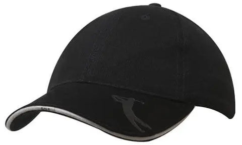 Headwear Bhc Golf Cap With Embossed Peak X12 - 4022 - Allsorts Workwear