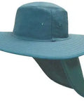 Wide Brim Hat with Neck Flap 4055 - Allsorts Workwear