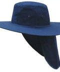Wide Brim Hat with Neck Flap 4055 - Flash Uniforms 