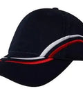 Headwear Emb Lines On Crown & Peak Cap X12 - 4075 - Allsorts Workwear