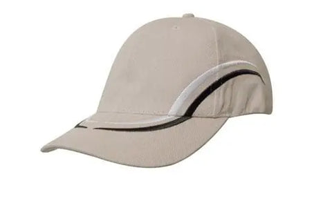Headwear Emb Lines On Crown & Peak Cap X12 - 4075 - Allsorts Workwear