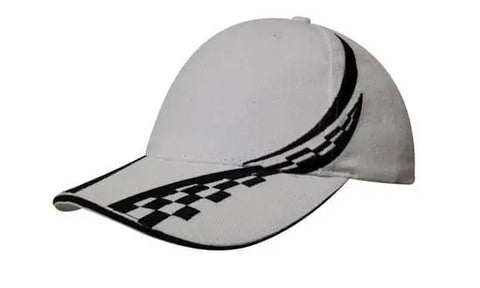 Headwear Checker Embroidery & Sandwich Cap X12 - 4076 - Allsorts Workwear