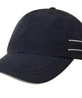 Headwear Microfibre Cap W/piping & Sandwich X12 - 4077 - Allsorts Workwear