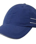 Headwear Microfibre Cap W/piping & Sandwich X12 - 4077 - Allsorts Workwear